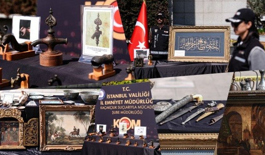 Beykoz’da Tarihi Eser Operasyonu: 374 Parça Ele Geçirildi