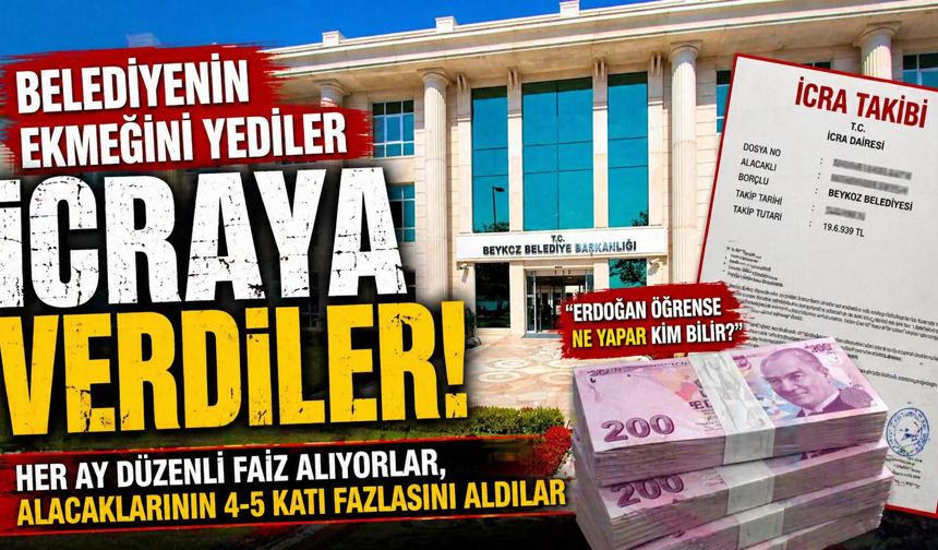 “Belediyenin Ekmeğini Yediler, İcraya Verdiler!”