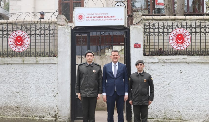 Kaymakam Ürkmezer’den Askerlik Şubesine Ziyaret