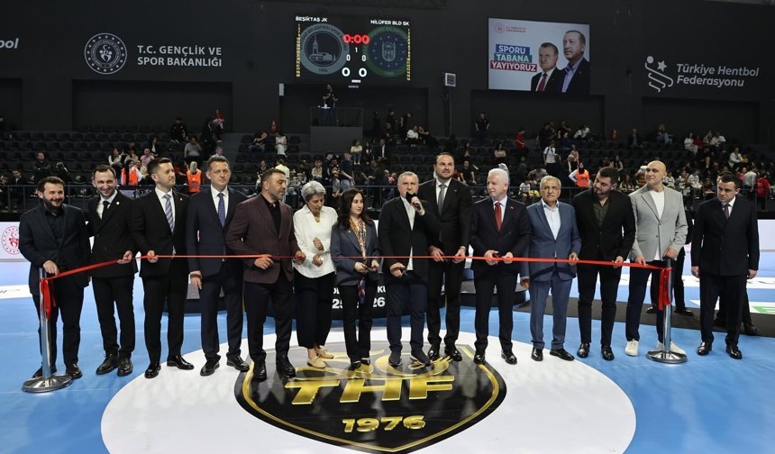 Beykoz'da Serdar Seymen Hentbol Salonu Açıldı