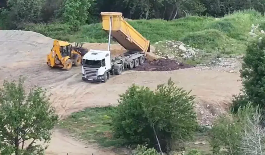 Beykoz’da Kaçak Hafriyata Drone’lu Operasyon: Şirket Sahibi Tutuklandı