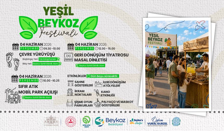 Yeşil Beykoz Festivali Başlıyor