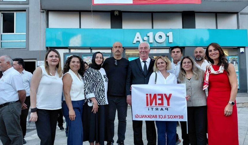 Bir Gecede Tabela Değişti! CHP Beykoz İlçe Binası "Yeni Parti" Oldu