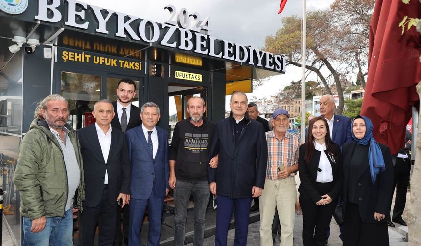 Ömer Çelik Beykoz’da vatandaşlarla buluştu