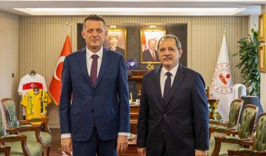 İstanbul Emniyet Müdürü Selami Yıldız, Beykoz Kaymakamı Ürkmezer’i ziyaret etti
