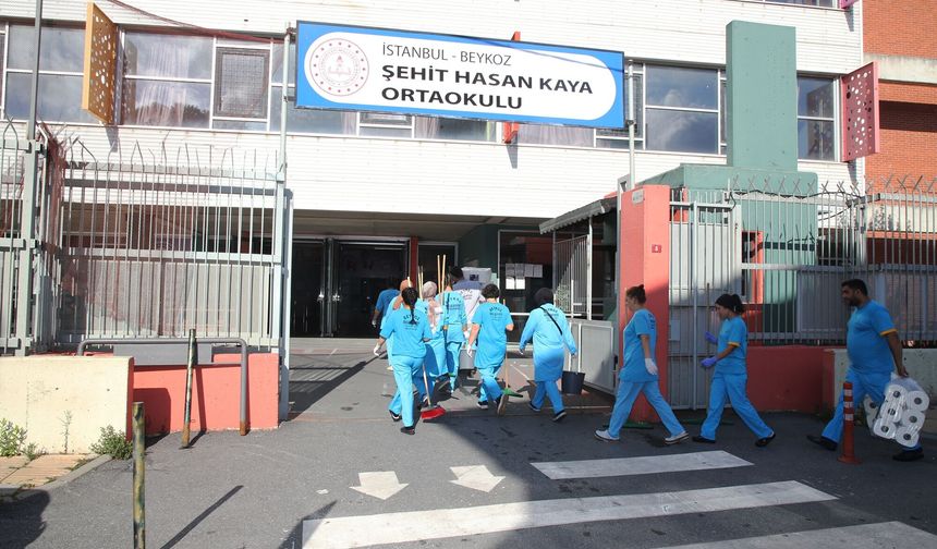 Beykoz’da yeni eğitim yılı öncesi okullarda hazırlıklar tamamlandı