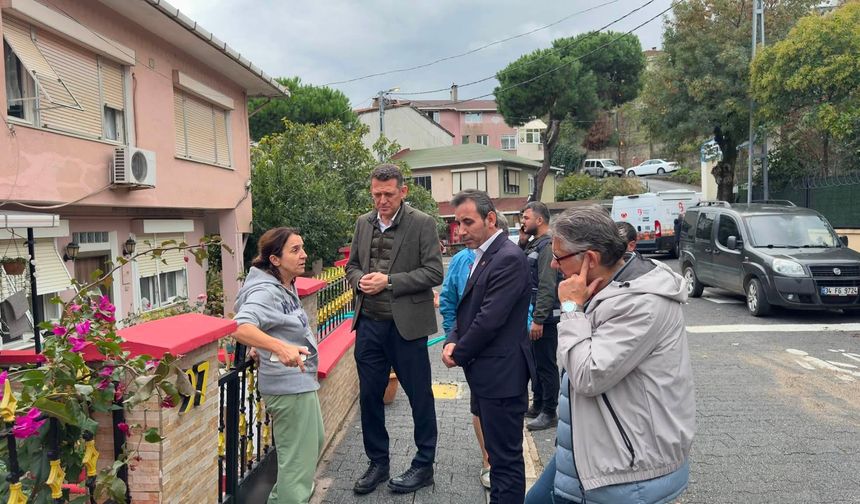 Kaymakam Ürkmezer, Selden Etkilenen Bölgelerde İncelemelerde Bulundu
