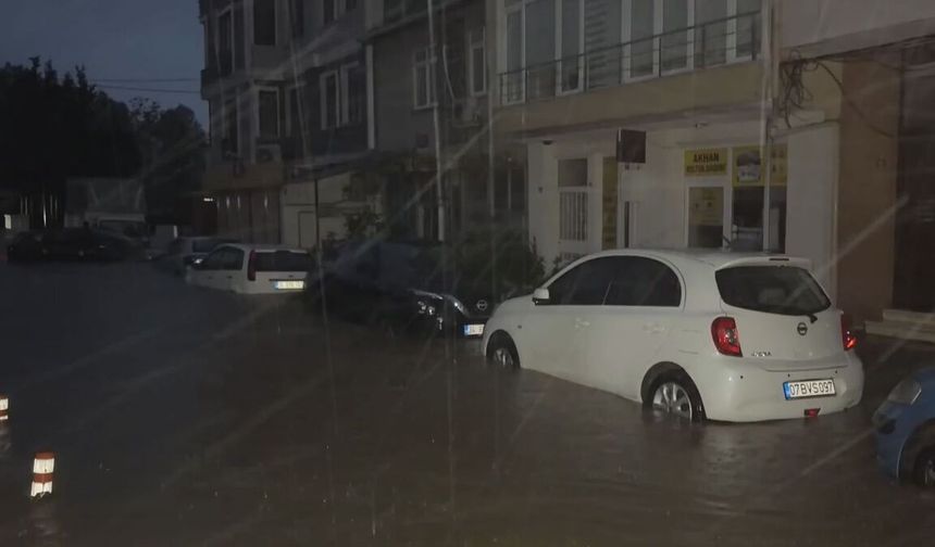 Beykoz’da Sağanak Felaketi: Araçlar Sular Altında!