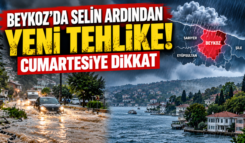 Beykoz’a Sağanak Uyarısı: Cumartesi Gününe Dikkat!