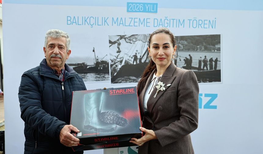 Beykoz Belediyesi’nden 177 Balıkçıya Malzeme Desteği